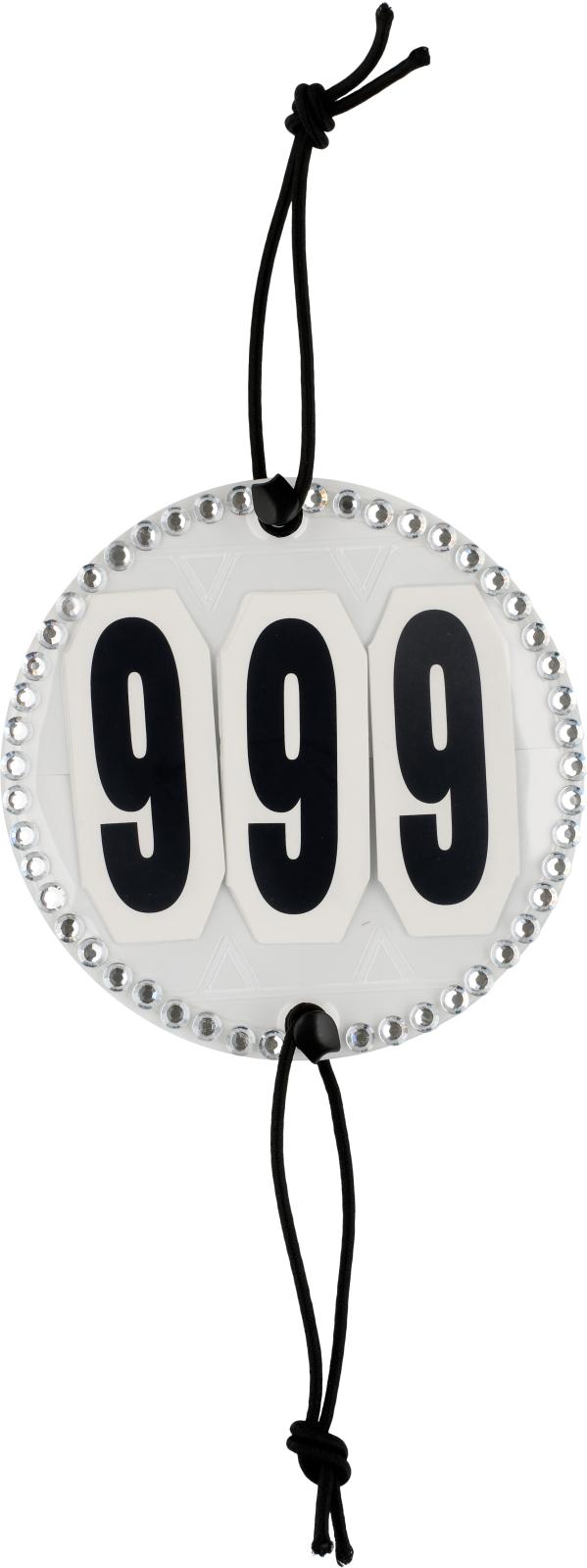 HorseGuard Competition number w/crystals