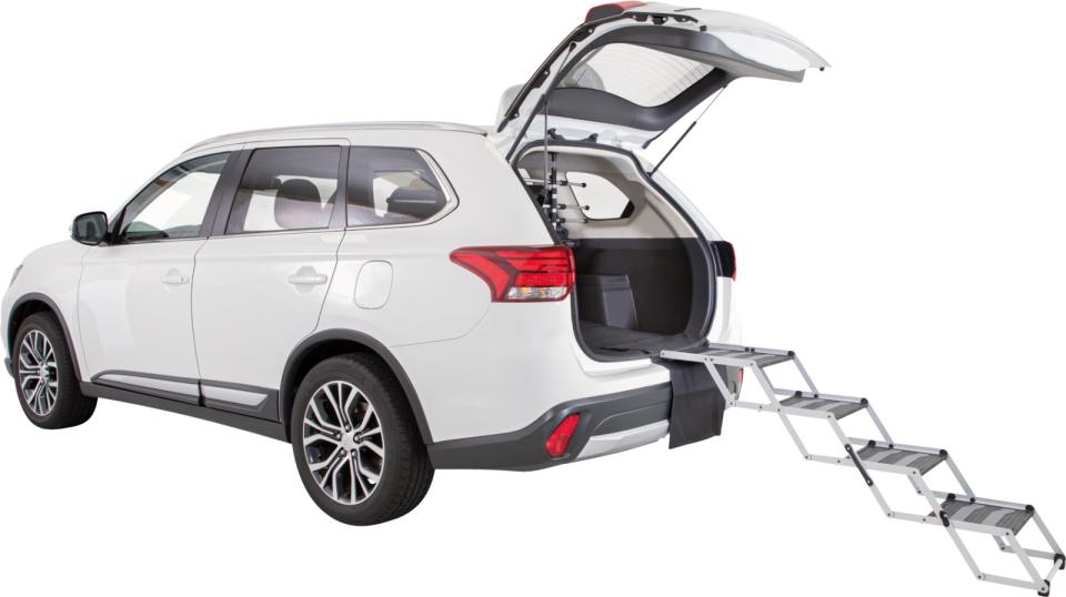 4-step Folding Steps, aluminium/TPR