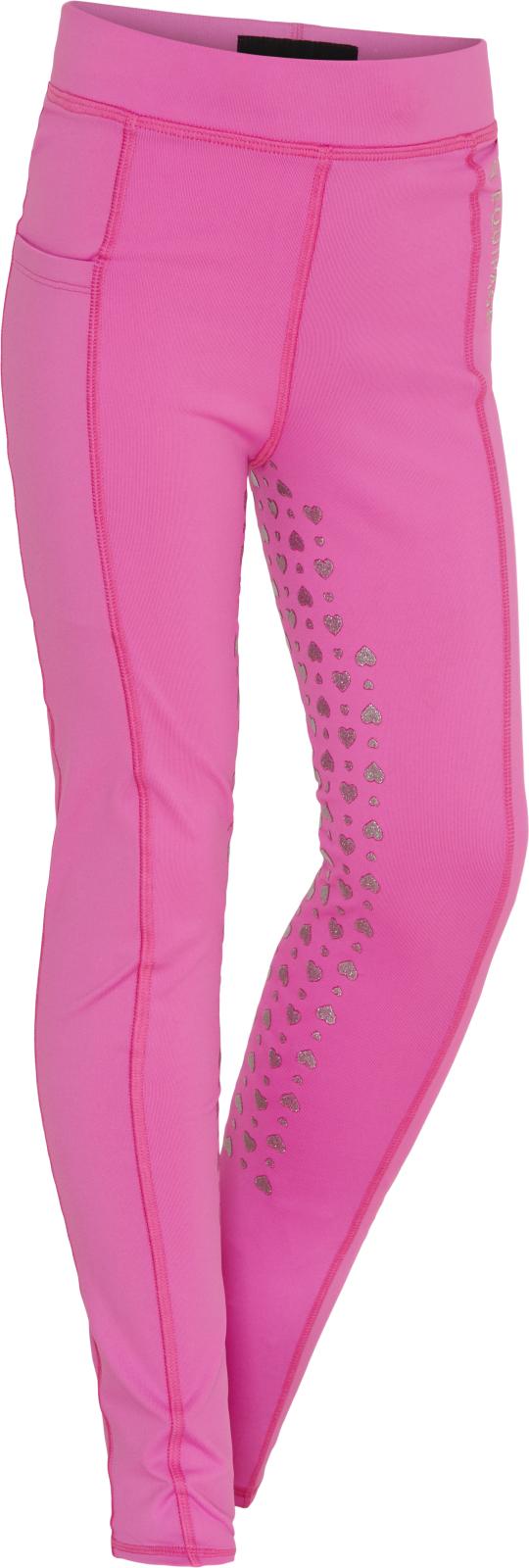 Equipage Molly Heart glitter riding tights with full grip