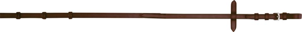 HorseGuard Classic leather/rubber rein w/stoppers
