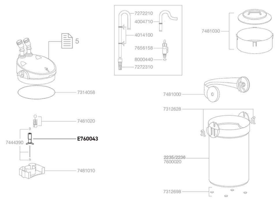Rotor komplet t/2235/36