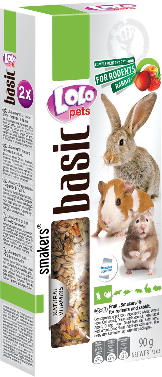 Smakers w. fruit, rodents