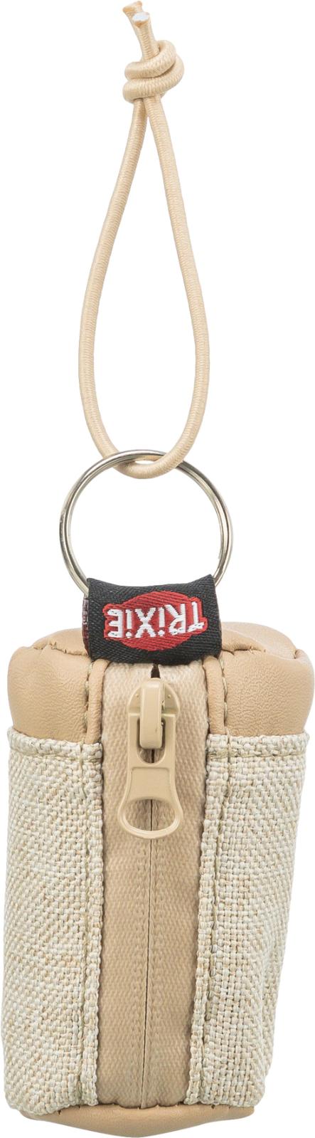 Trixie hundeposedispenser i canvas og læder