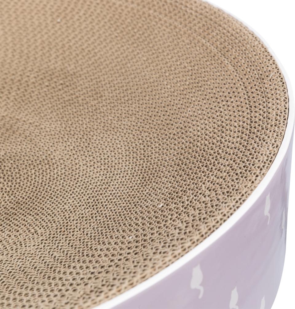 Lilly scratching bed, cardboard, catnip