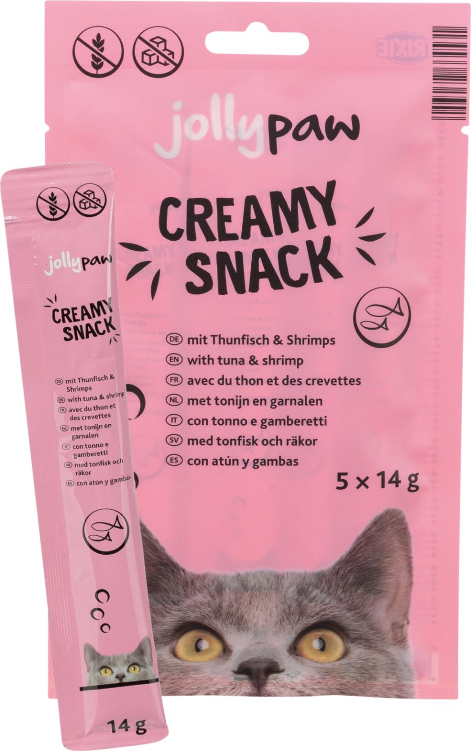 Jolly Paw Creamy Snacks (tuna & shrimp)