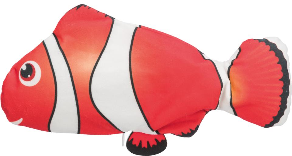 Wriggle fish, fabric, catnip