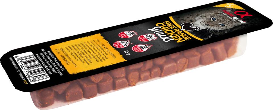 AlphaSpirit Cat Snack Free Range Chicken godis