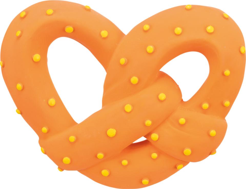 Jolly Paw latex pretzel, med lyd
