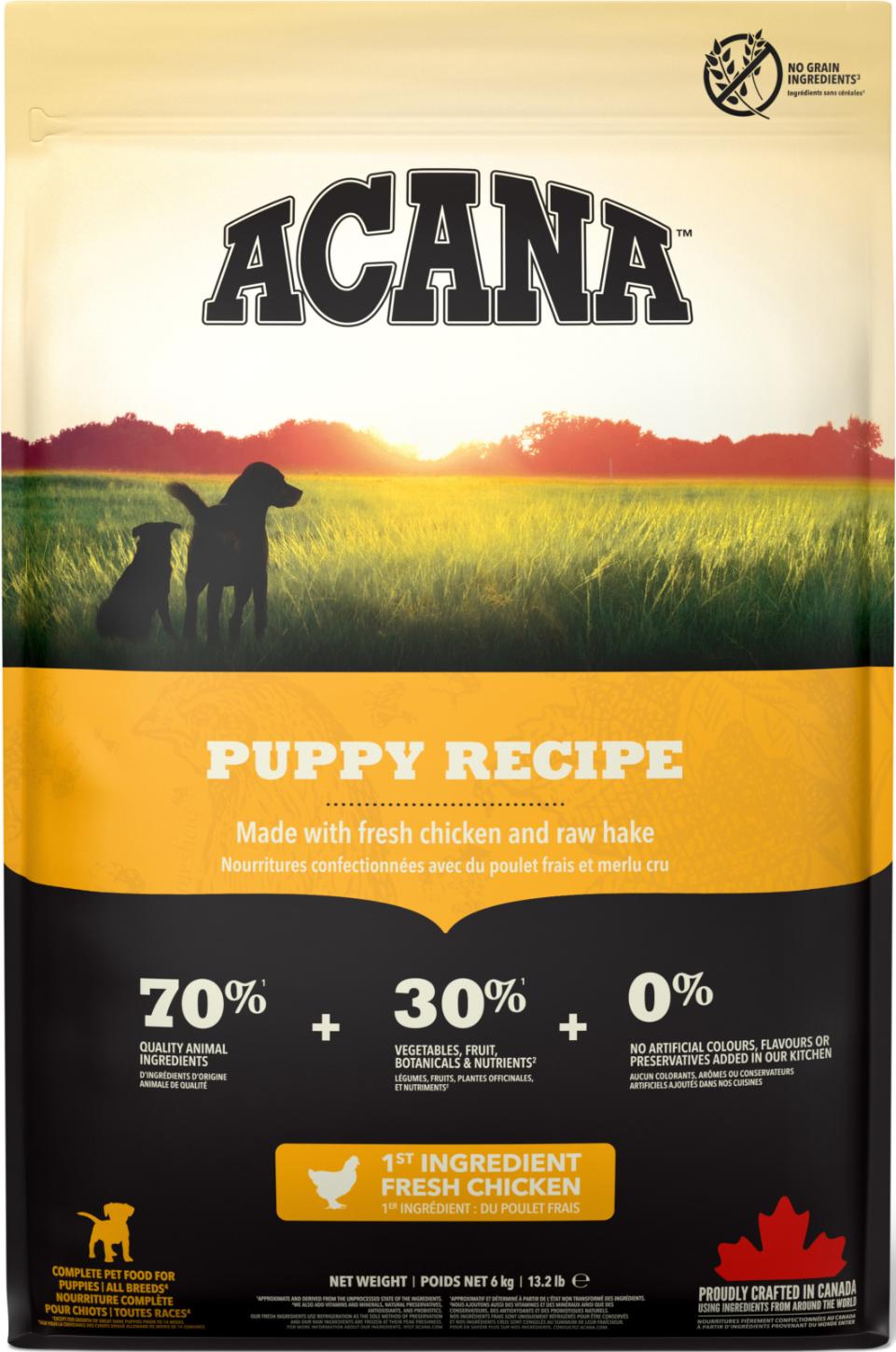 ACANA Dog Range Puppy & Junior (chicken and fish)