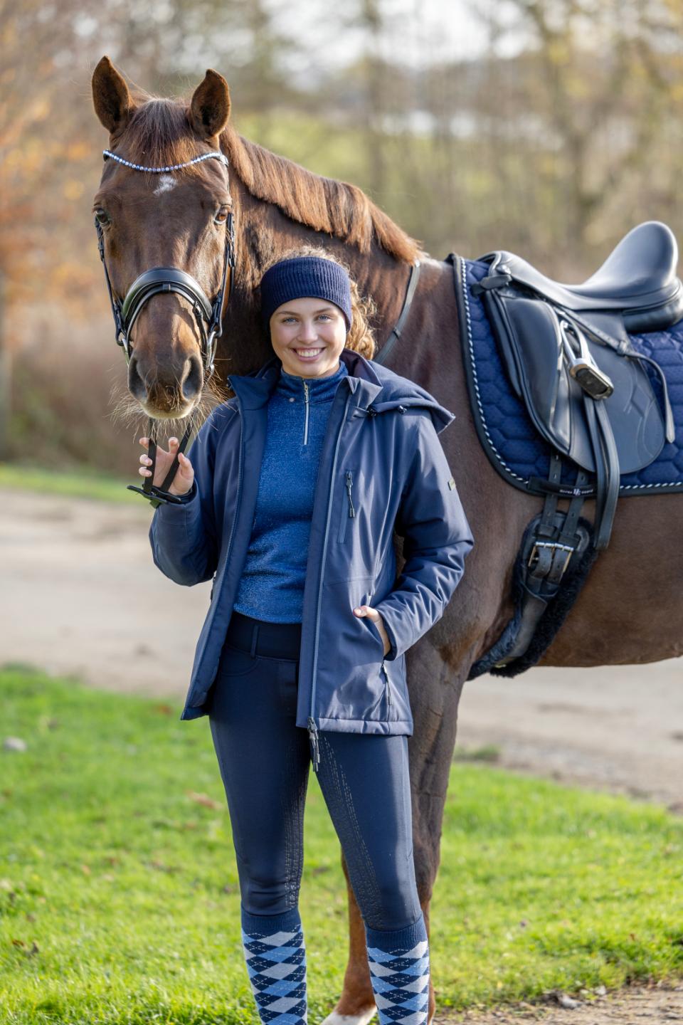 Equipage Shimmer Langarm Reitshirt