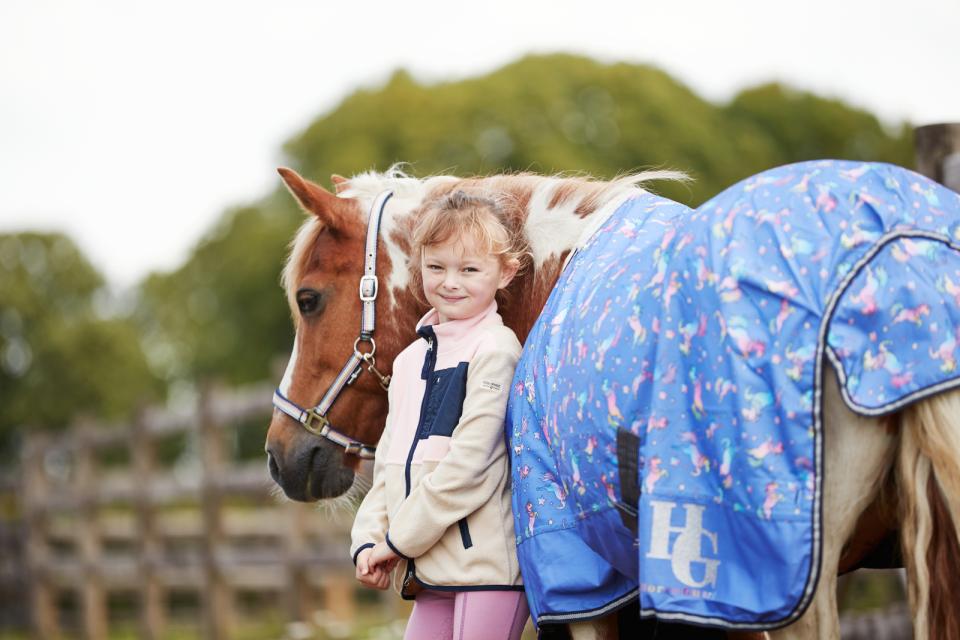 Equipage Minna Zip Fleece Reitjacke für Kinder