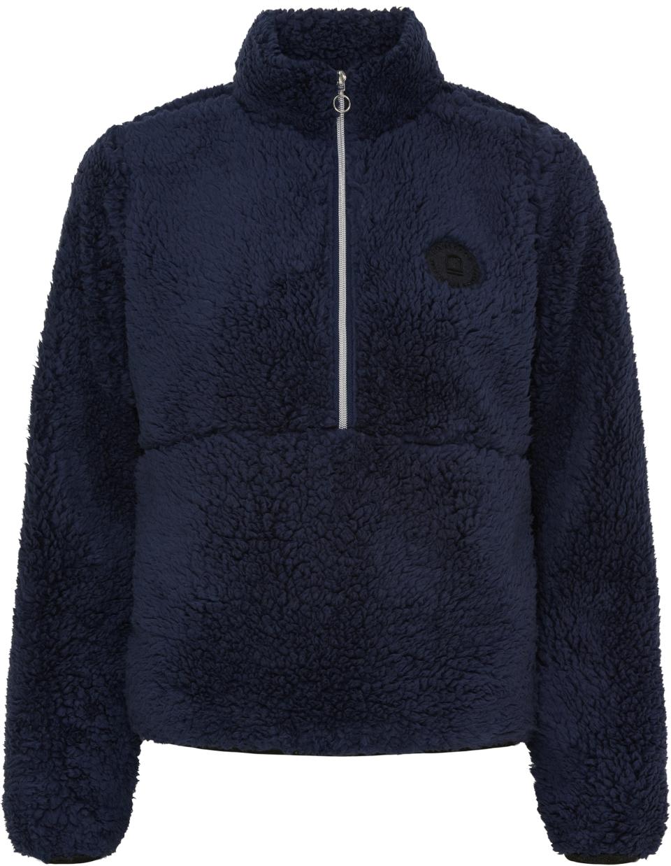 Equipage Veronika teddy half-zip tröja