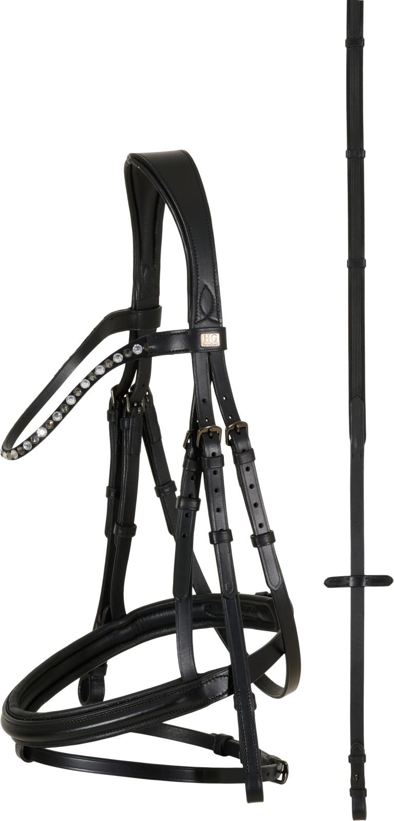 HorseGuard Emi 25.2 bridle w/combined noseband