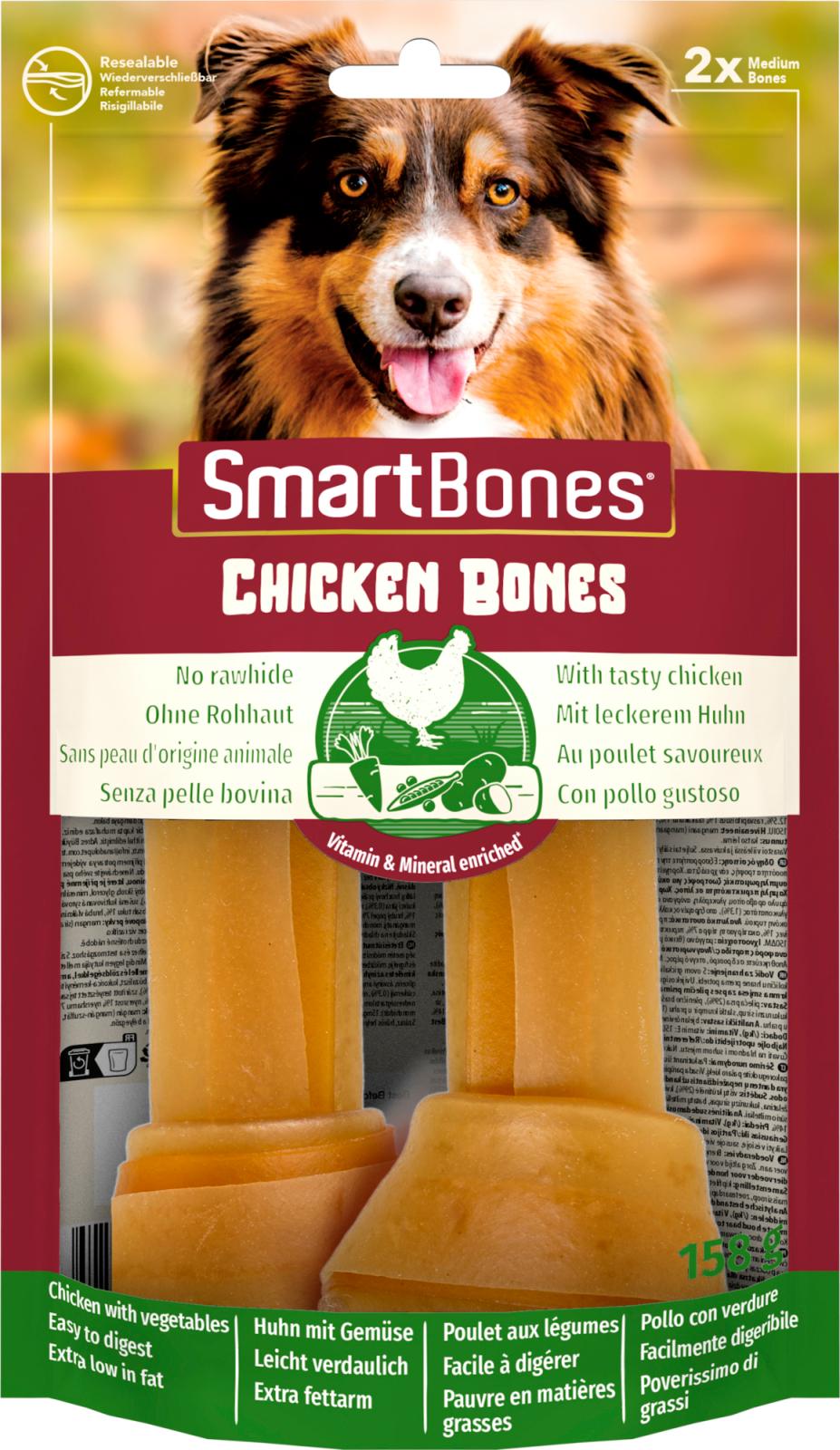SmartBones Chicken Bones Medium