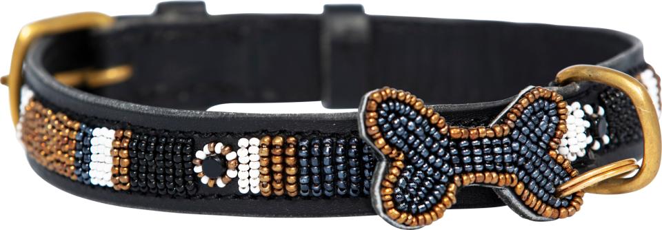 Kampuni håndlavet hundehalsbånd Skinny Takaungu