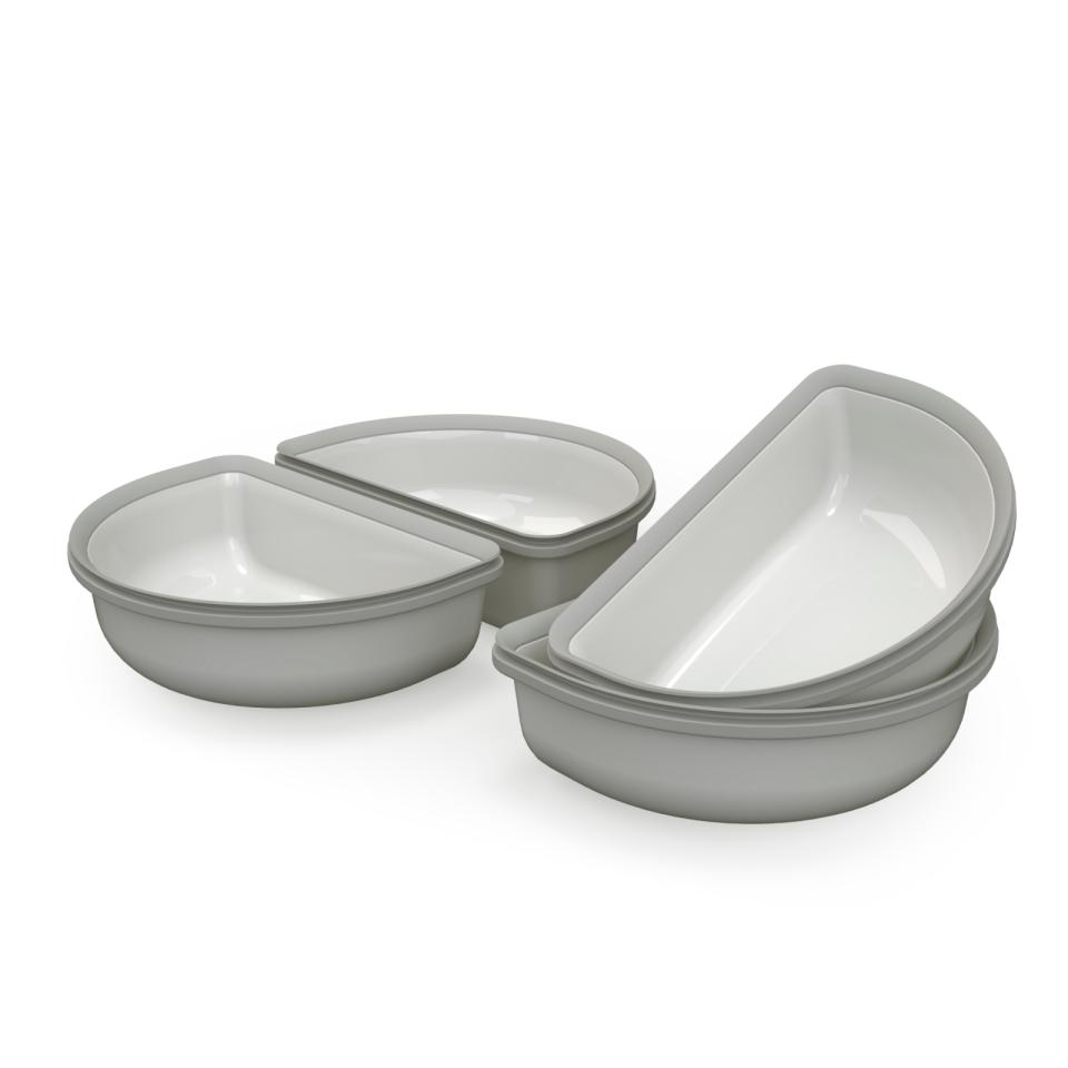 Surefeed halvskål - 4 stk.