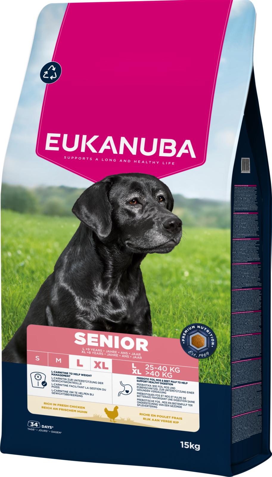 EUKANUBA Senior Large Breed Chicken