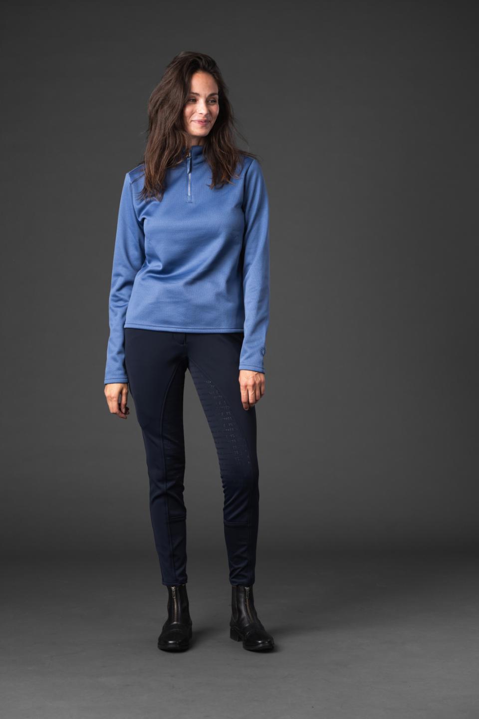 Equipage Scarlet Reitshirt mit Half-Zip