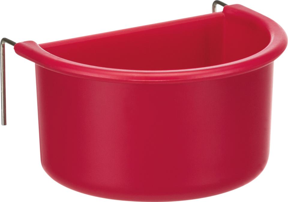 Hanging Bowl with Wire Holder, Plastic. Set of 2 pcs.