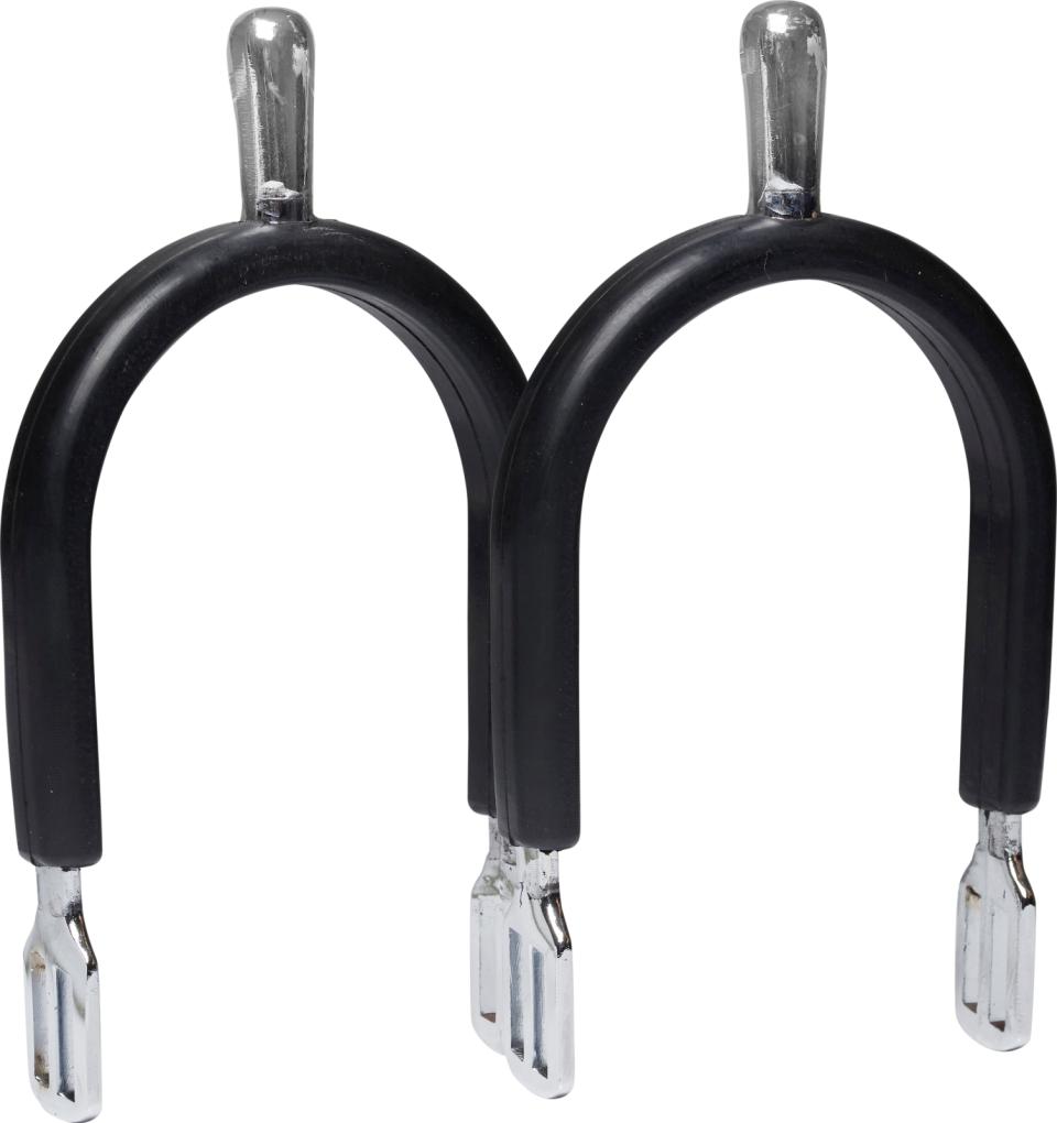 Equipage Sporrar gummiklädda med sporremmar - Herr