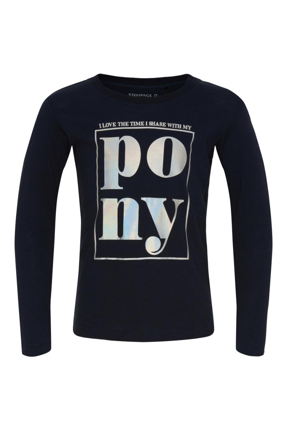 Equipage Jinx long sleeve riding jersey for kids