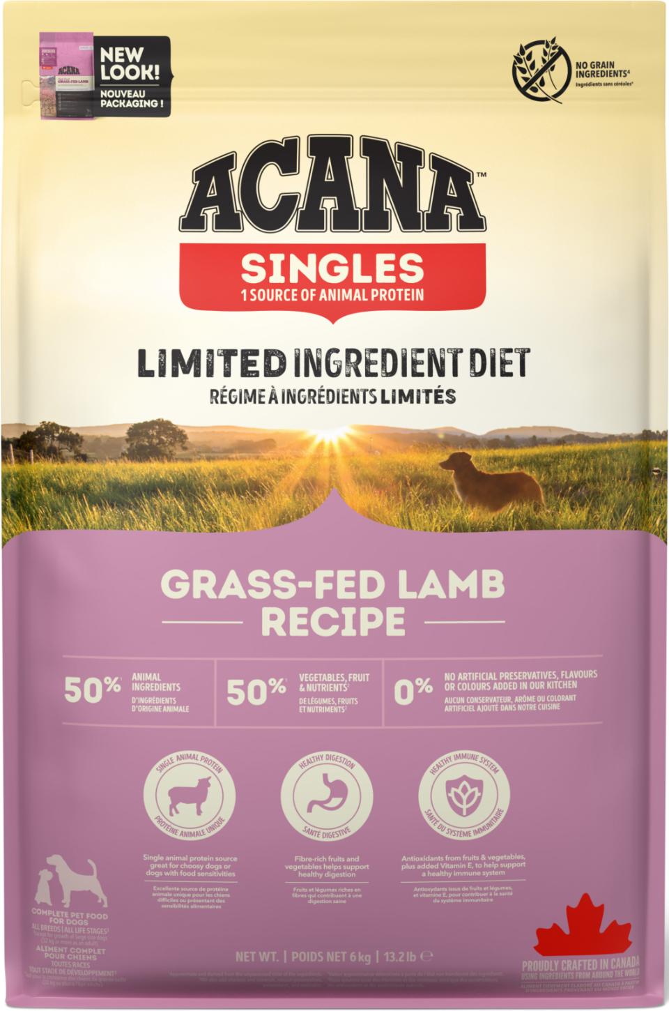 ACANA Singles Grass-fed Lamb