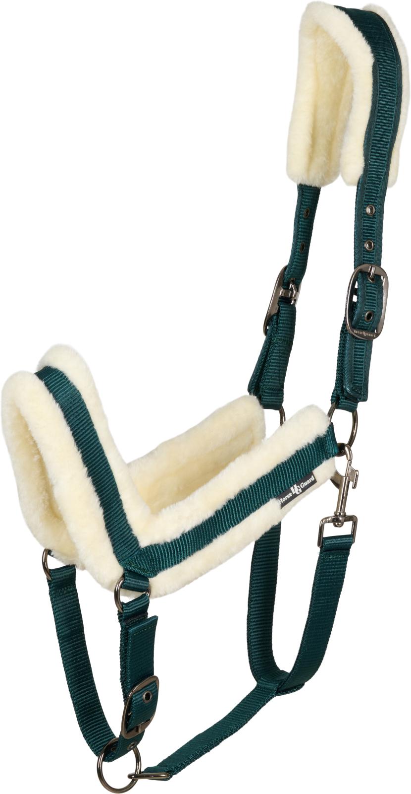 HorseGuard Anatomisk grimma med fuskpäls