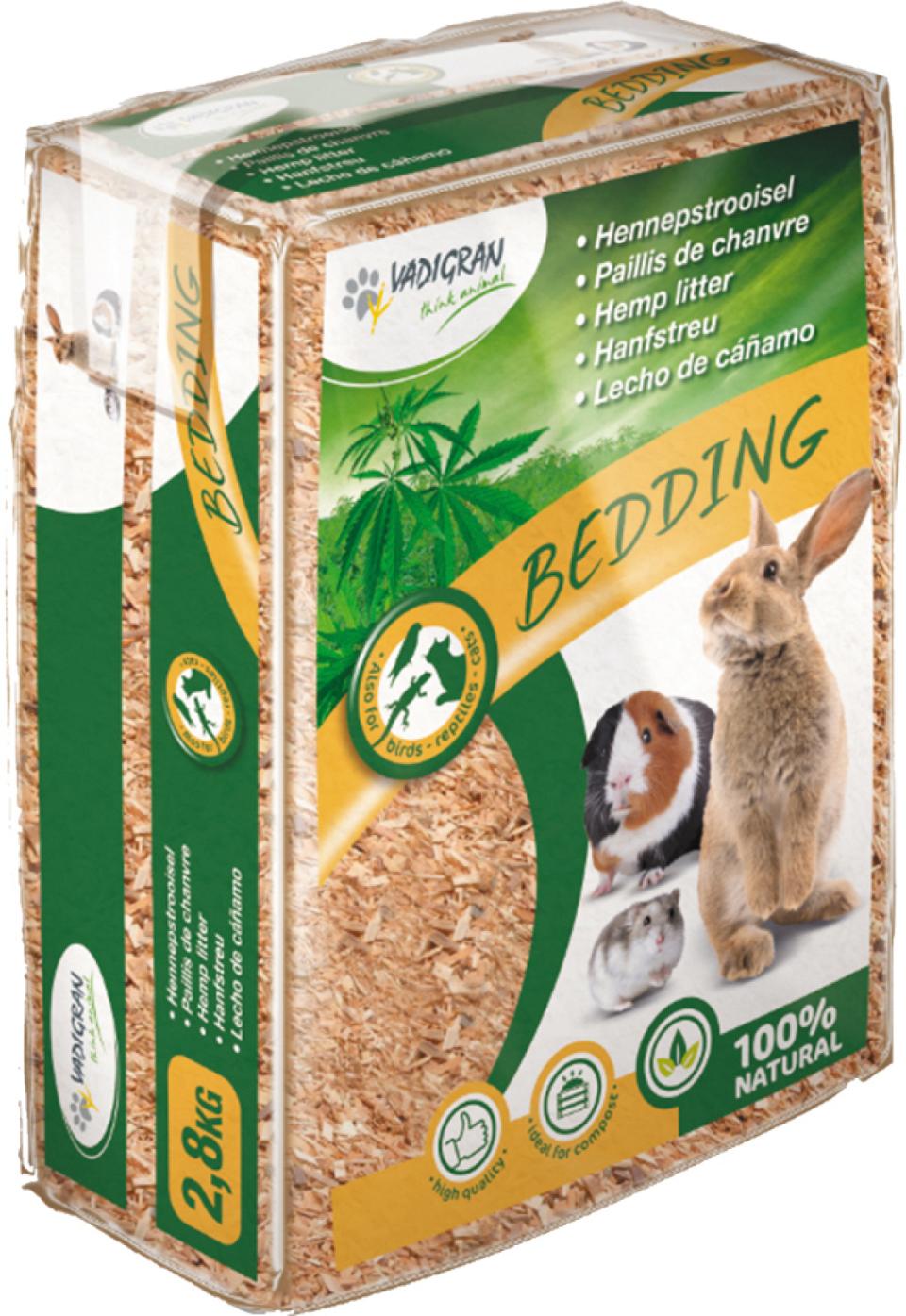 Bedding hemp litter
