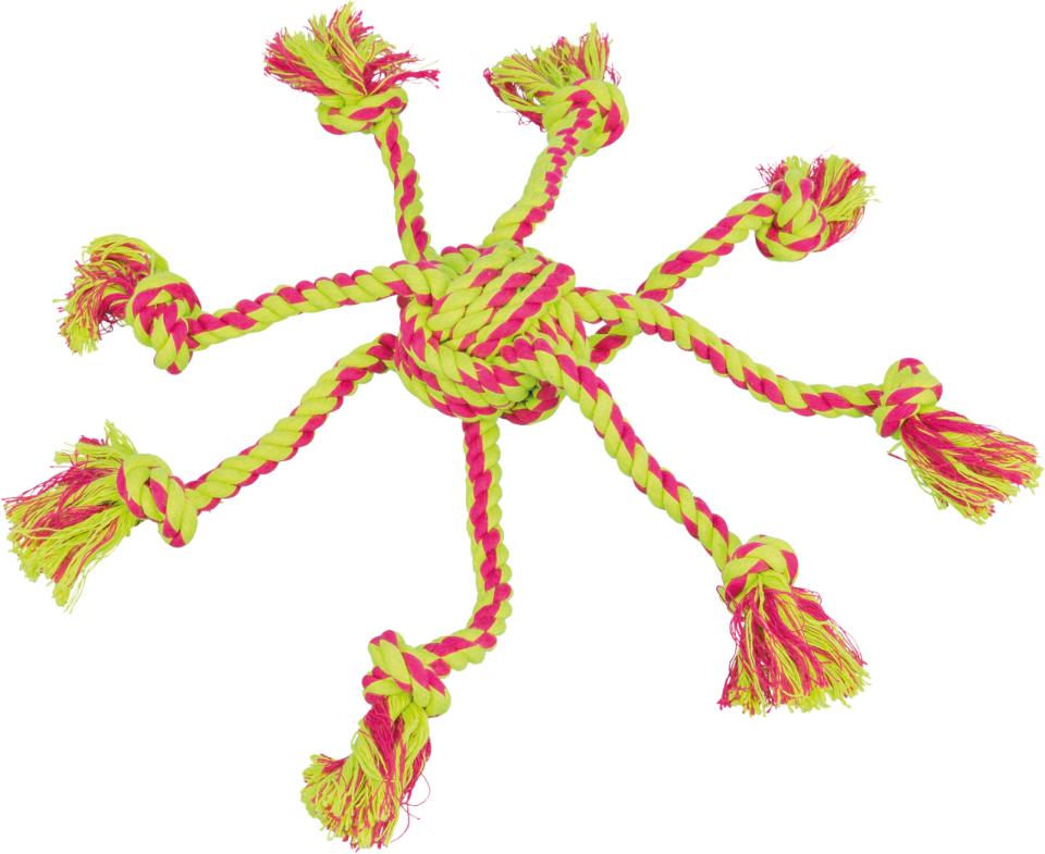 Rope Toy with Woven-in Ball