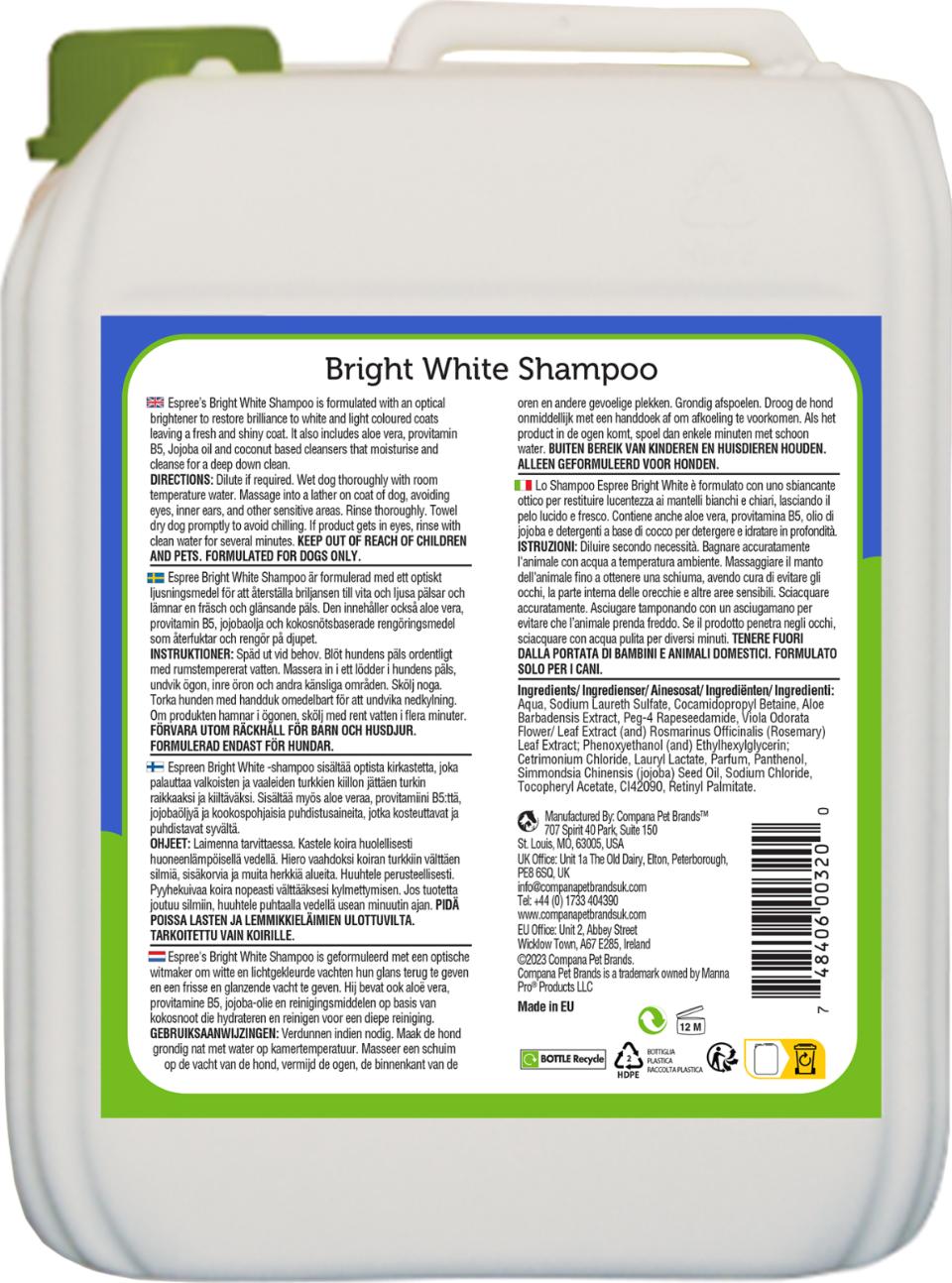Espree Bright White Shampoo
