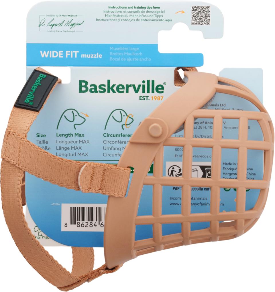 Baskerville Wide Fit Muzzle