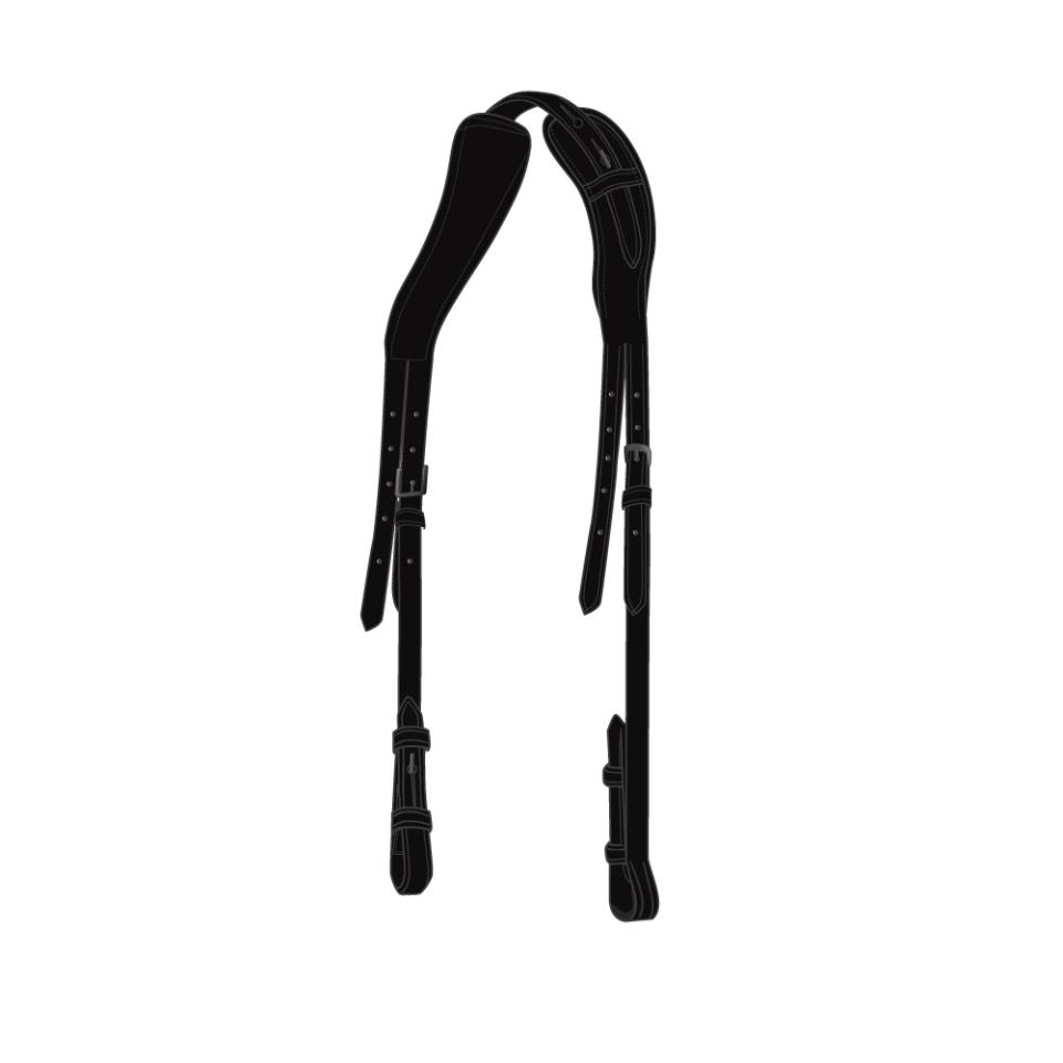 CATAGO Genickstück für Islandpferde 25.2