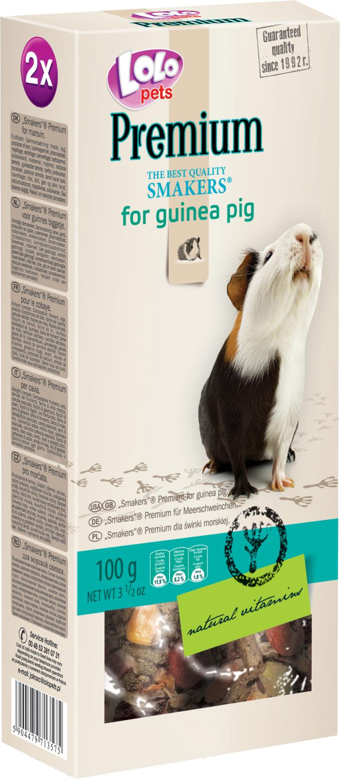 Lolo Pets Premium Smakers t. Marsvin