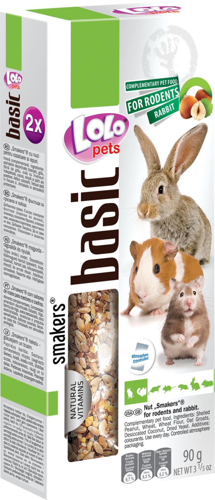 Smakers w. nuts, rodents