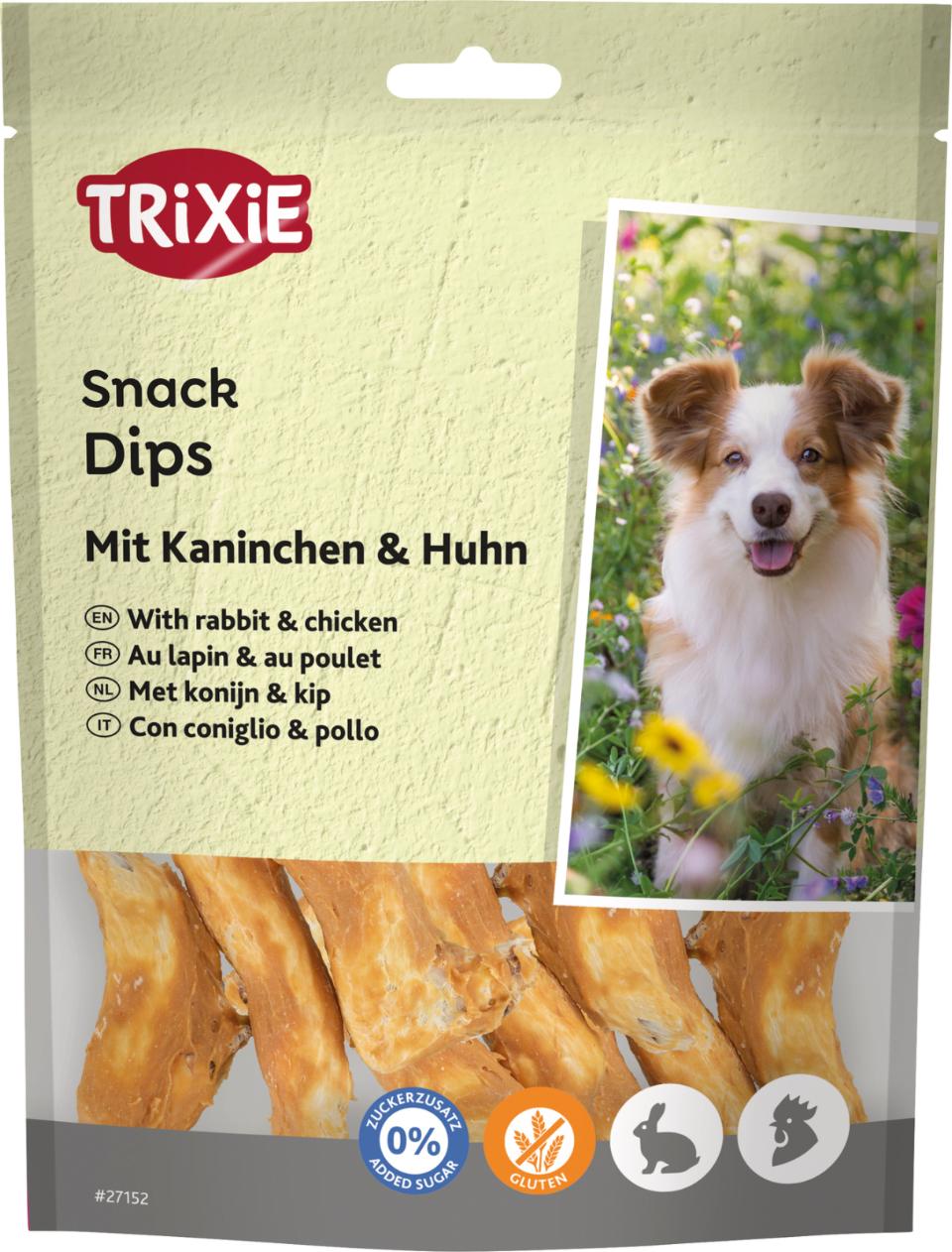 Trixie Snack Dips with rabbit & chicken