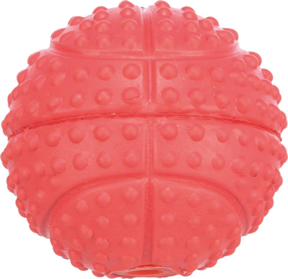 Jolly Paw sportsbold i naturgummi, med lyd