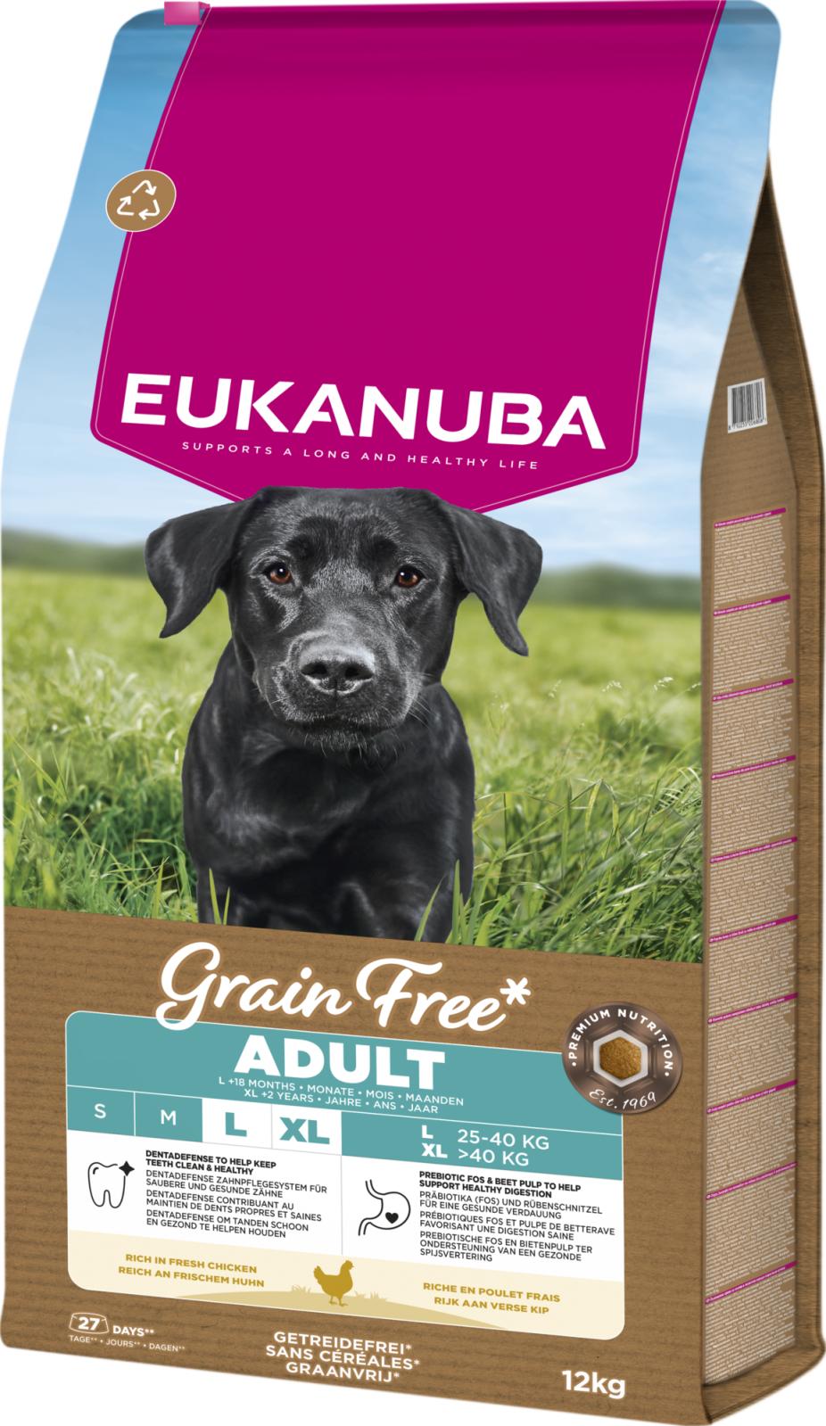 EUKANUBA Adult Large Breed Grainfree chicken