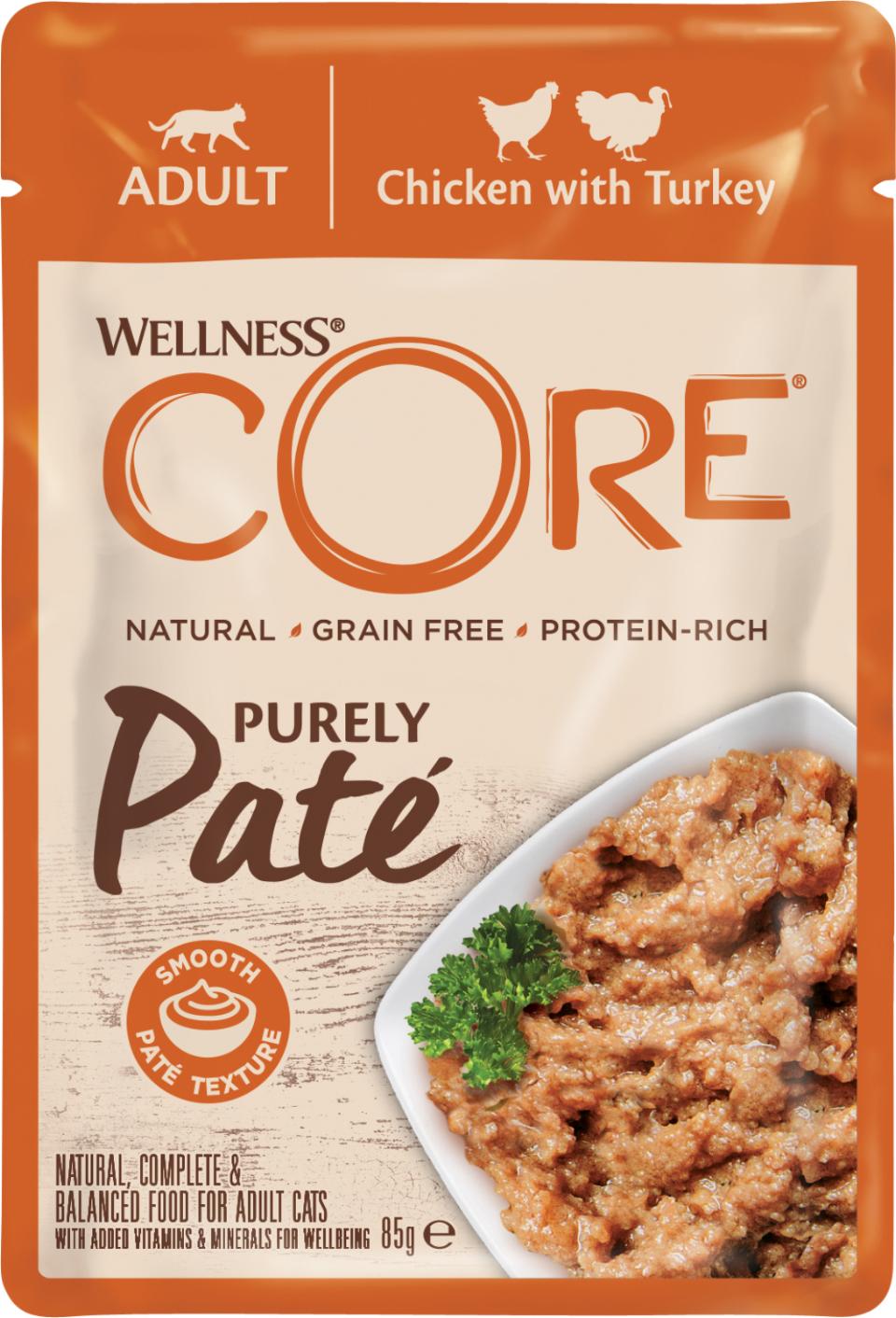 CORE Cat Purely Pate, Huhn mit Pute