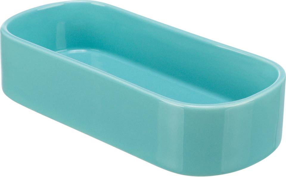 Trixie ceramic oval bowl