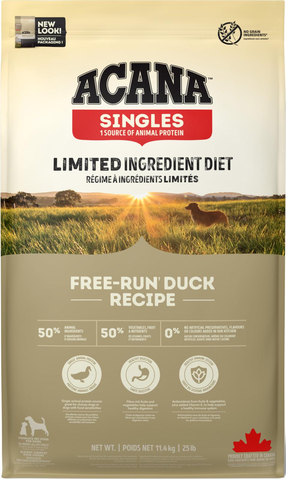 ACANA Singles Free-Run Duck