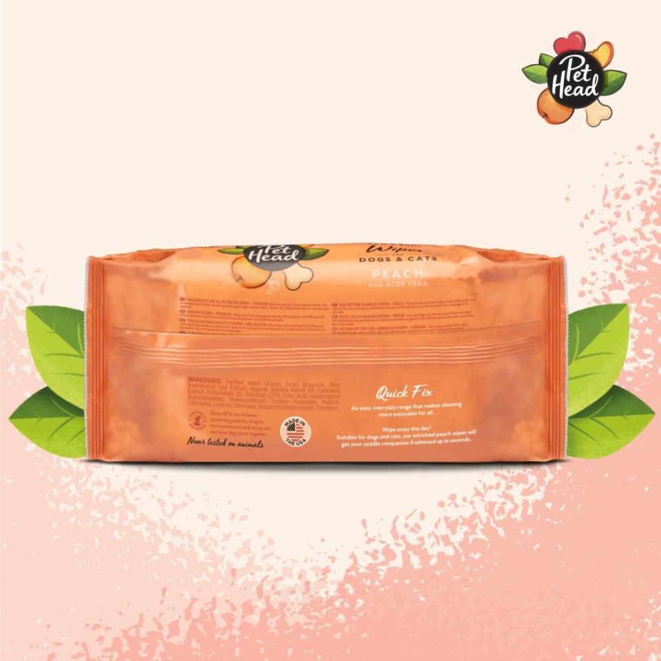 Pet Head Quick Fix Vådservietter til poter og pels