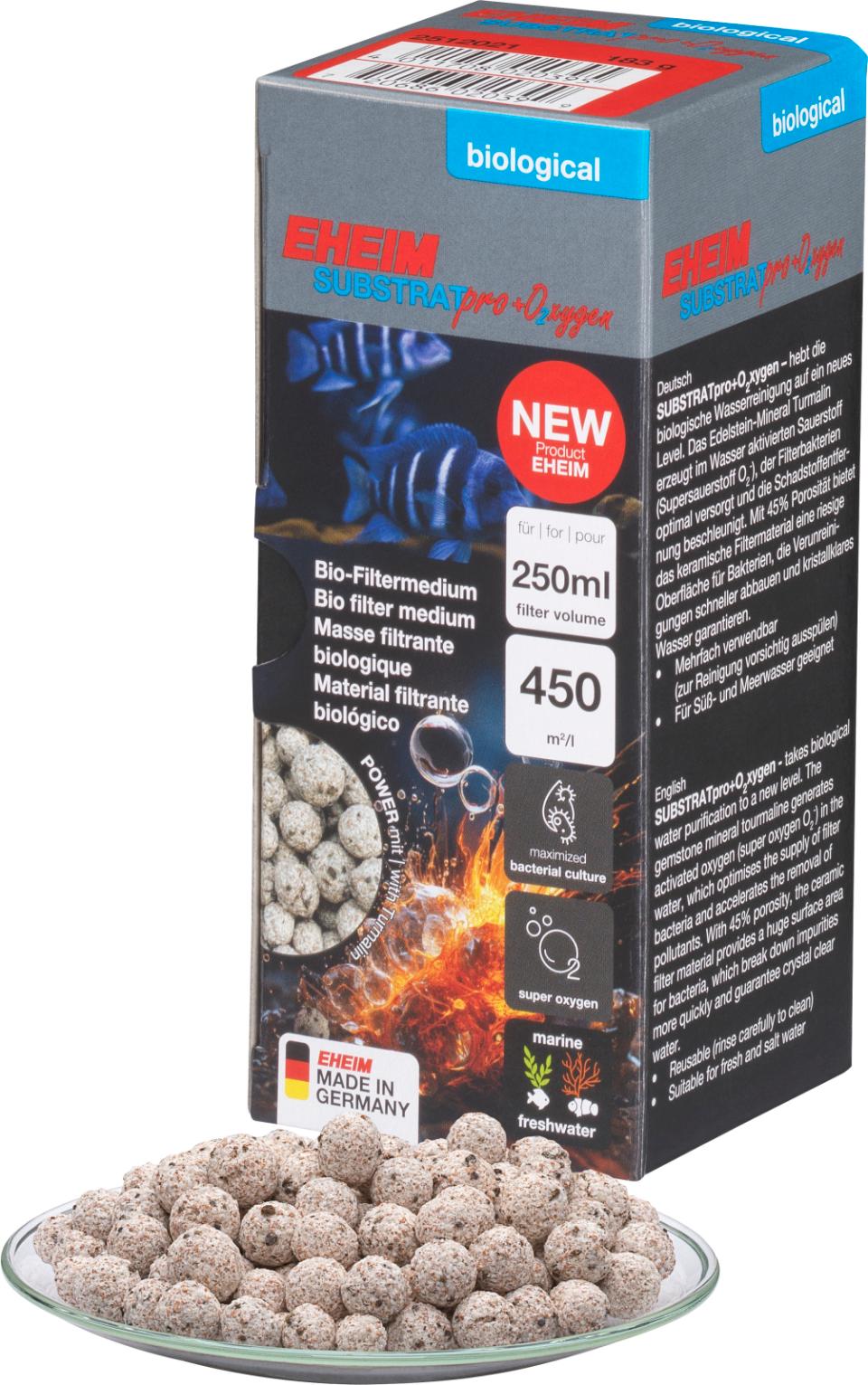 EHEIM SUBSTRATpro + O2xygen filter media