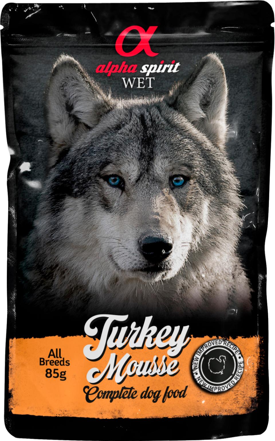 Alpha Spirit Pouch Turkey Mousse (kalkun)