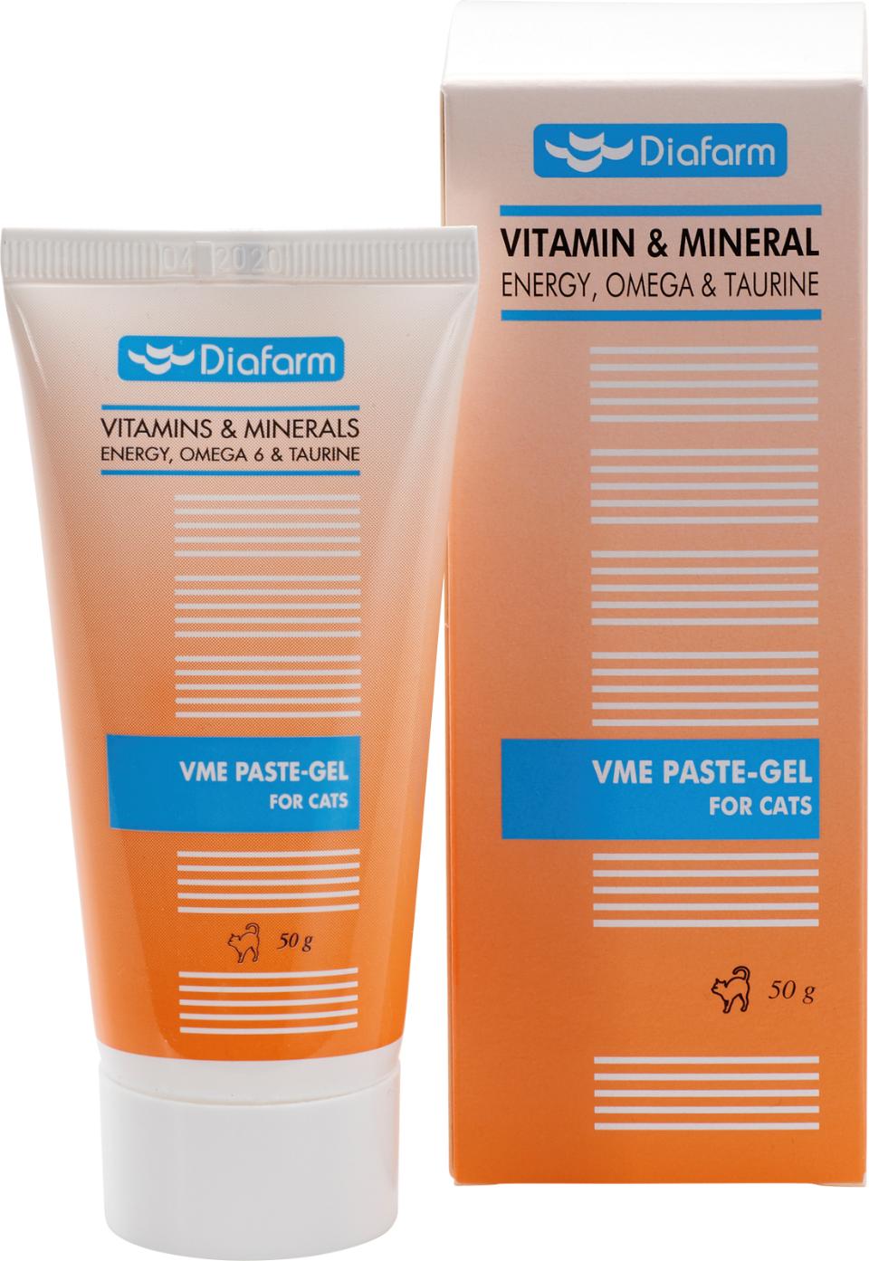Vit/min energy paste-gel + Omega 7