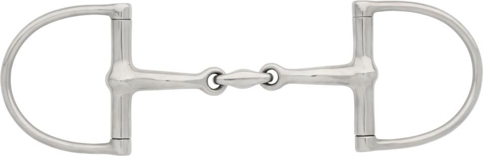 HorseGuard Curved double jointed D-ring bit