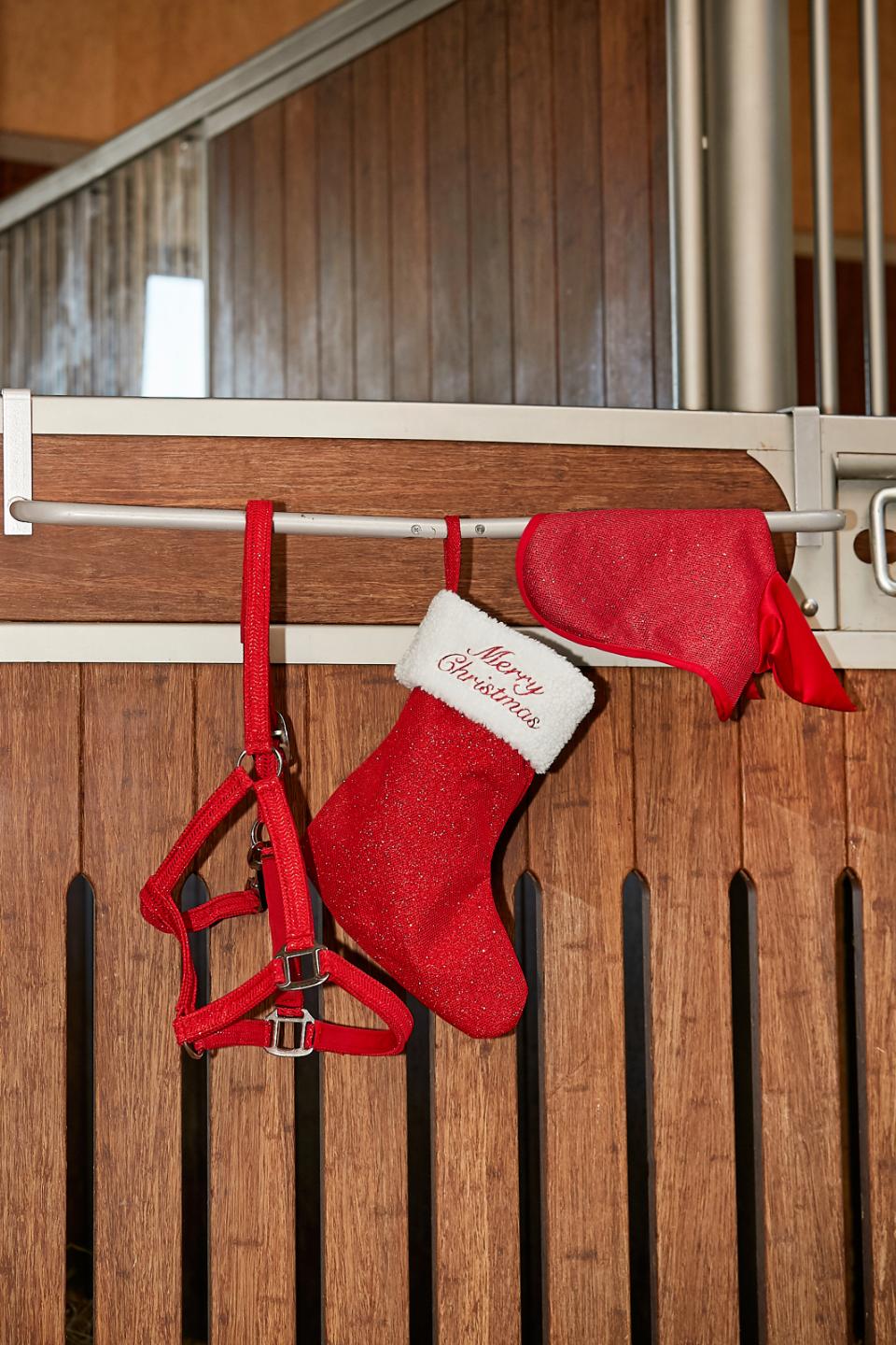 Horse Guard Glitter Christmas stocking