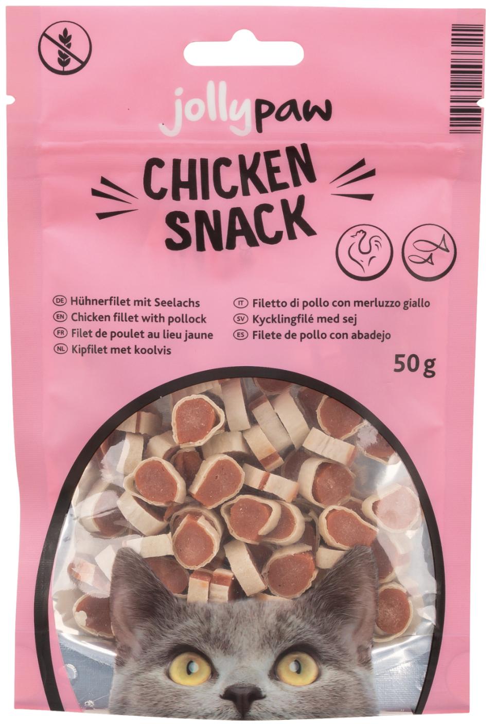 Jolly Paw Chicken Snack (chicken and pollock)