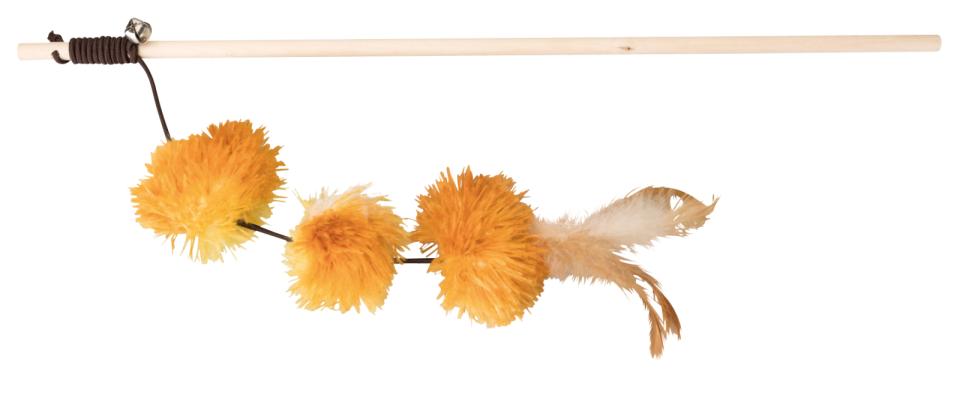 Drillepind med pompom bolde