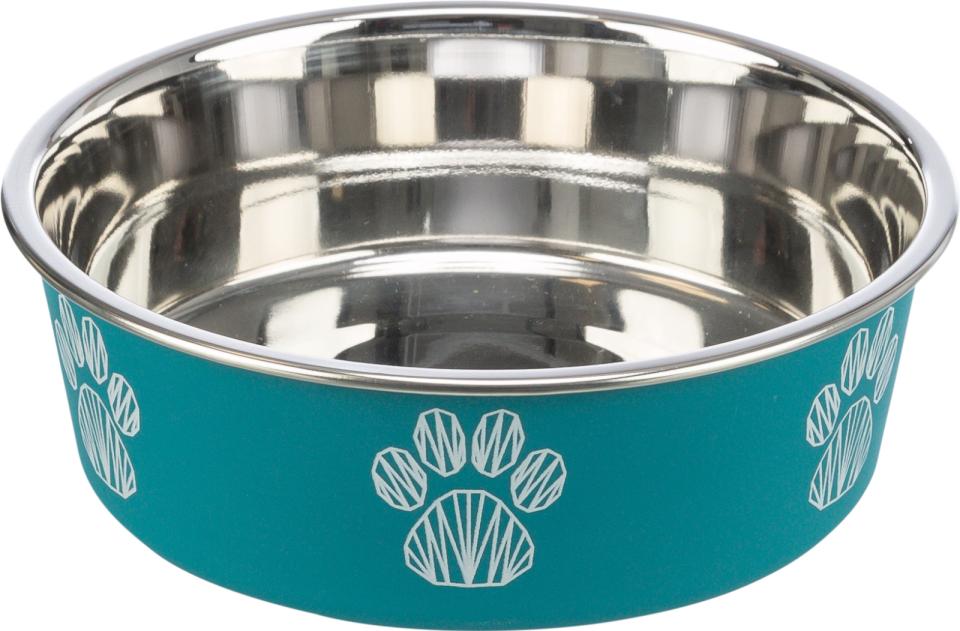 Jolly Paw rustfri stålskål, forskellige motiver