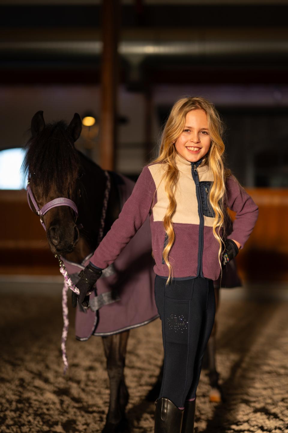 Equipage Sophia vinterridtight Fullgrip för barn